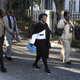 Polly Sheppard leaves the Federal Court House in Charleston, S.C., Wednesday, Jan. 11, 2017, after the death sentence hearing for Dylann Roof. Polly was one of the two survivors of the Emanuel AME massacre. With the opportunity to make South Carolina the 49th state to pass a hate crimes law nearly gone, supporters turned to one of the survivors of the most heinous racist attack in modern America to make their case Wednesday, April 27, 2022.
